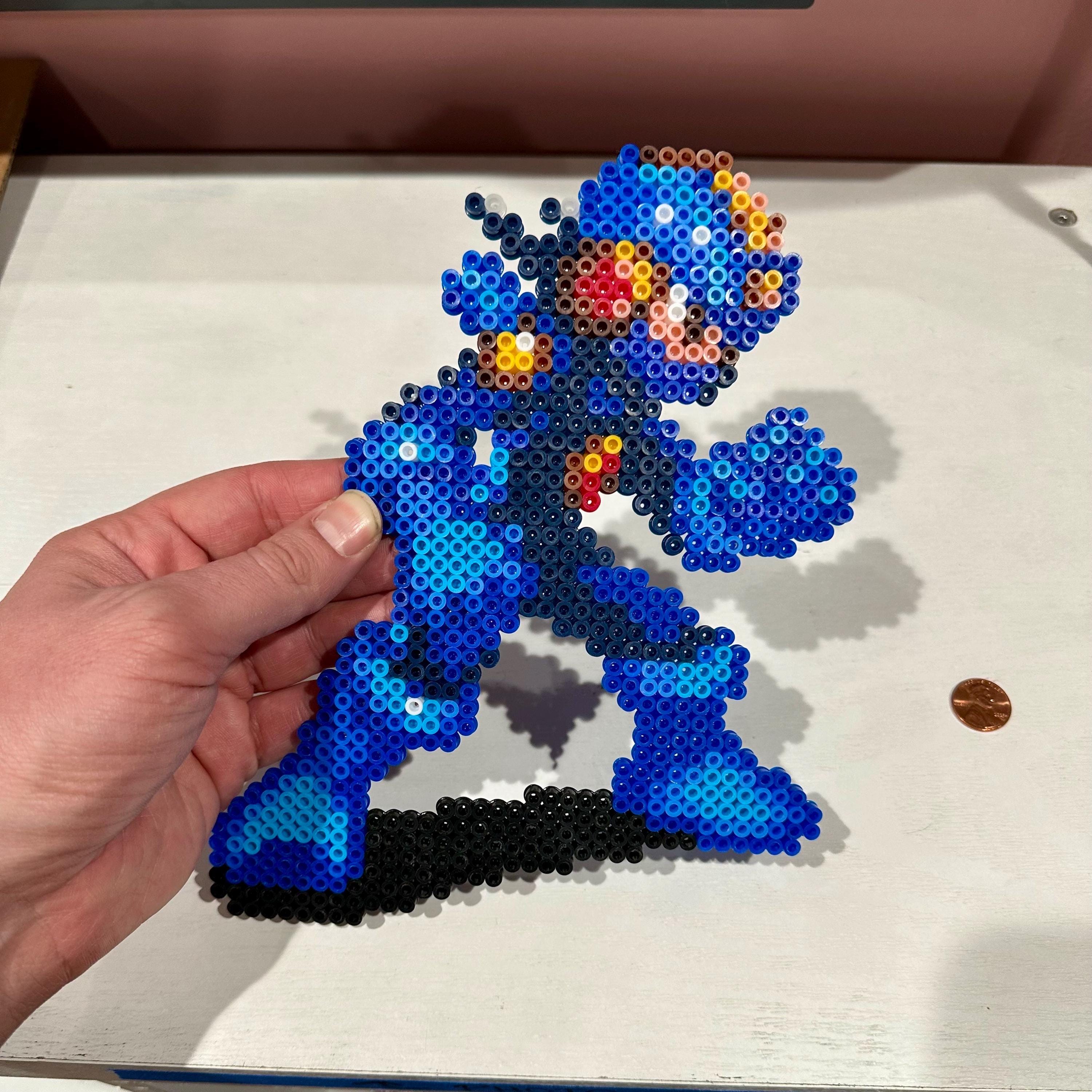 hard megaman hama beads