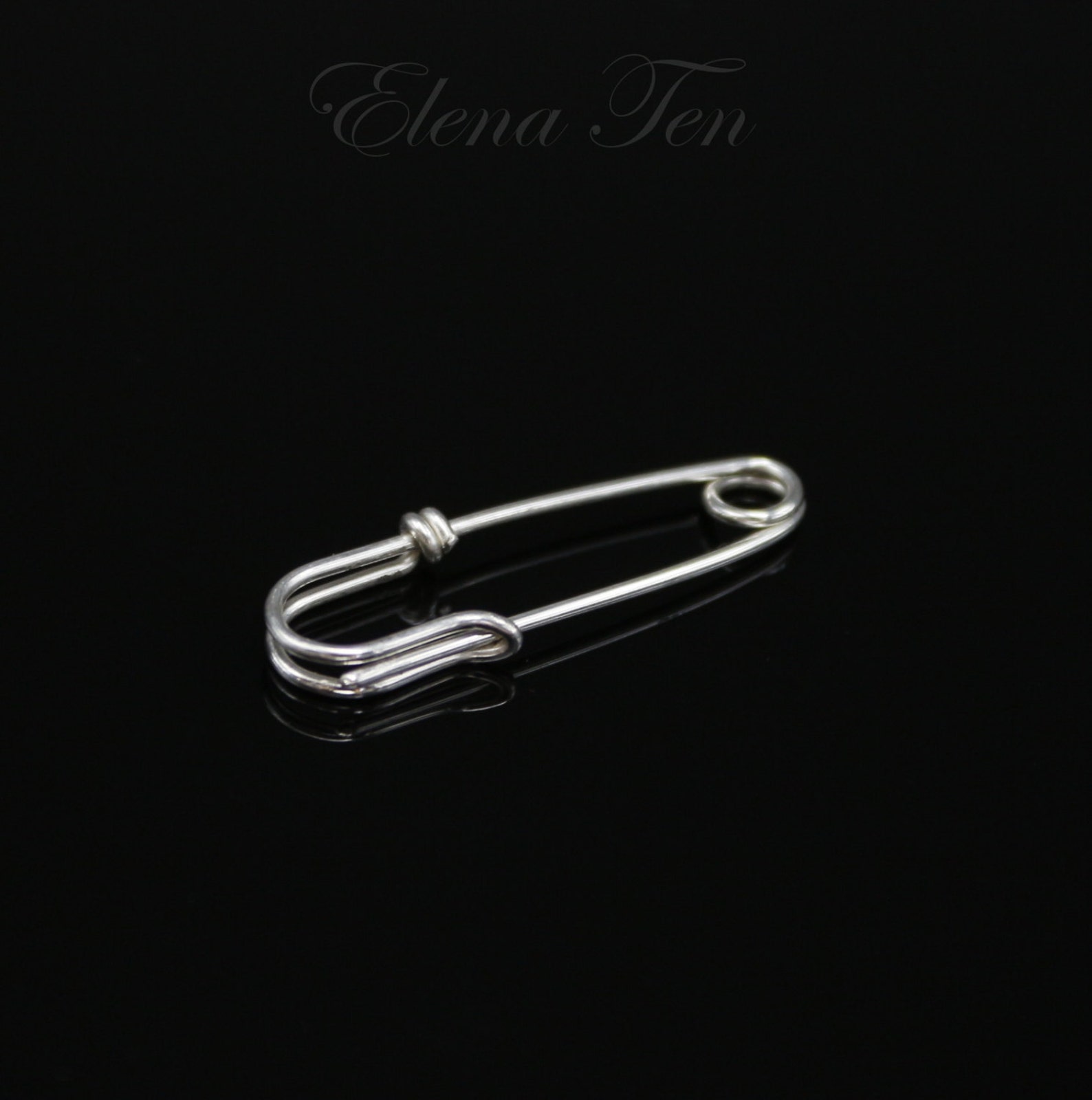 Safety Pin Earring For Double Piercing Hoop Earrings Punk Etsy