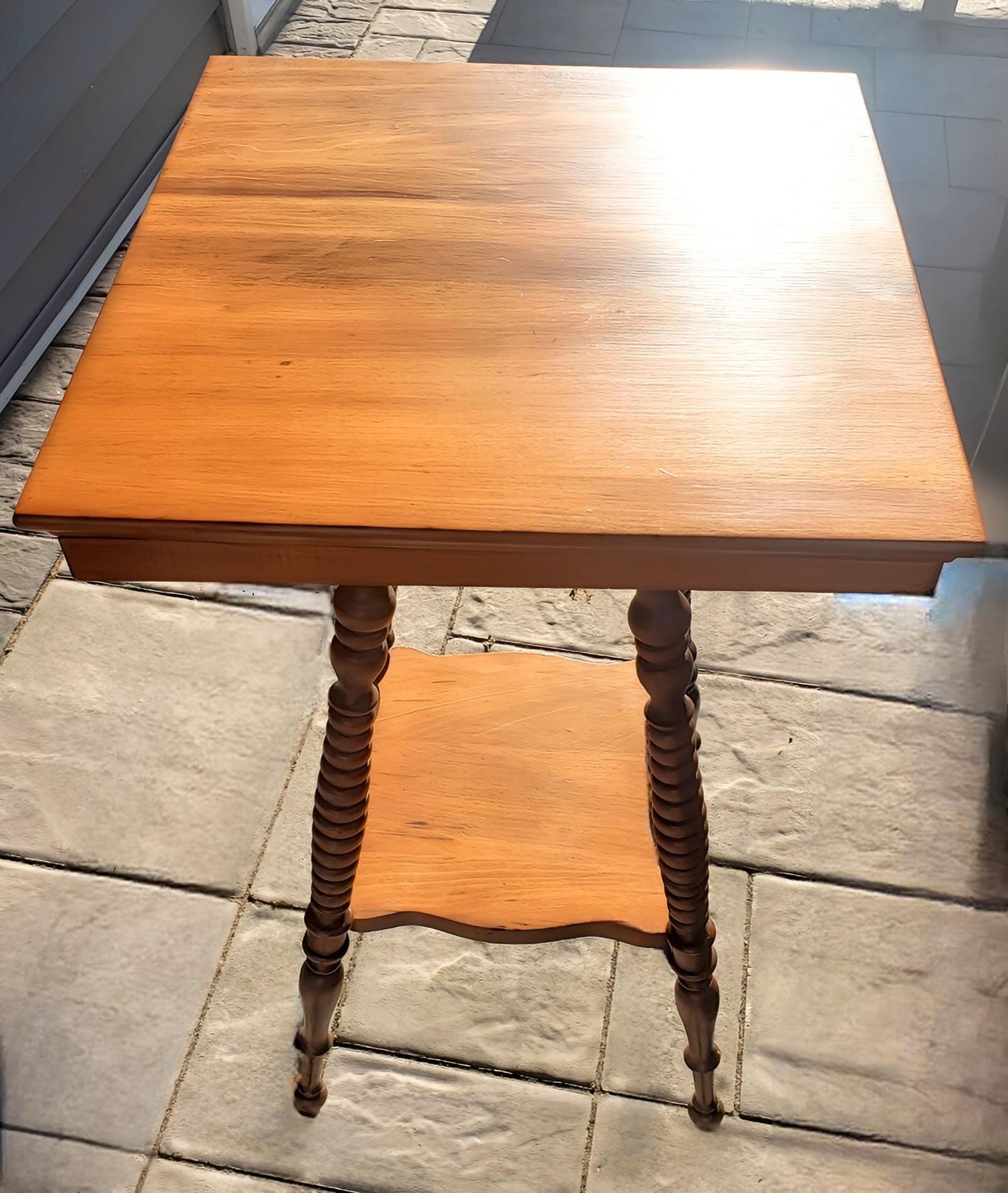 Tiger Wood Table - Etsy