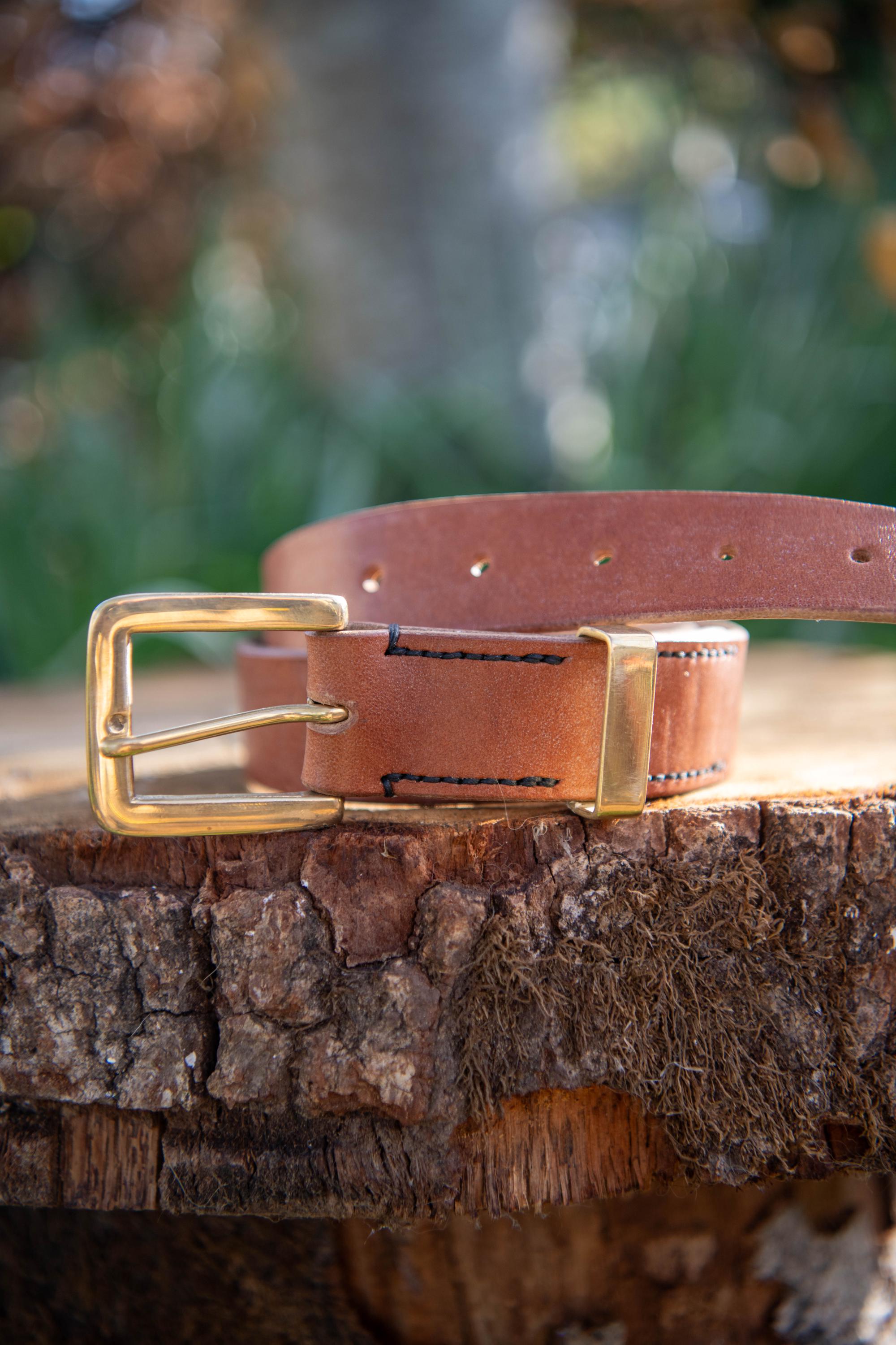 Saddle Stitch Belt - Etsy UK