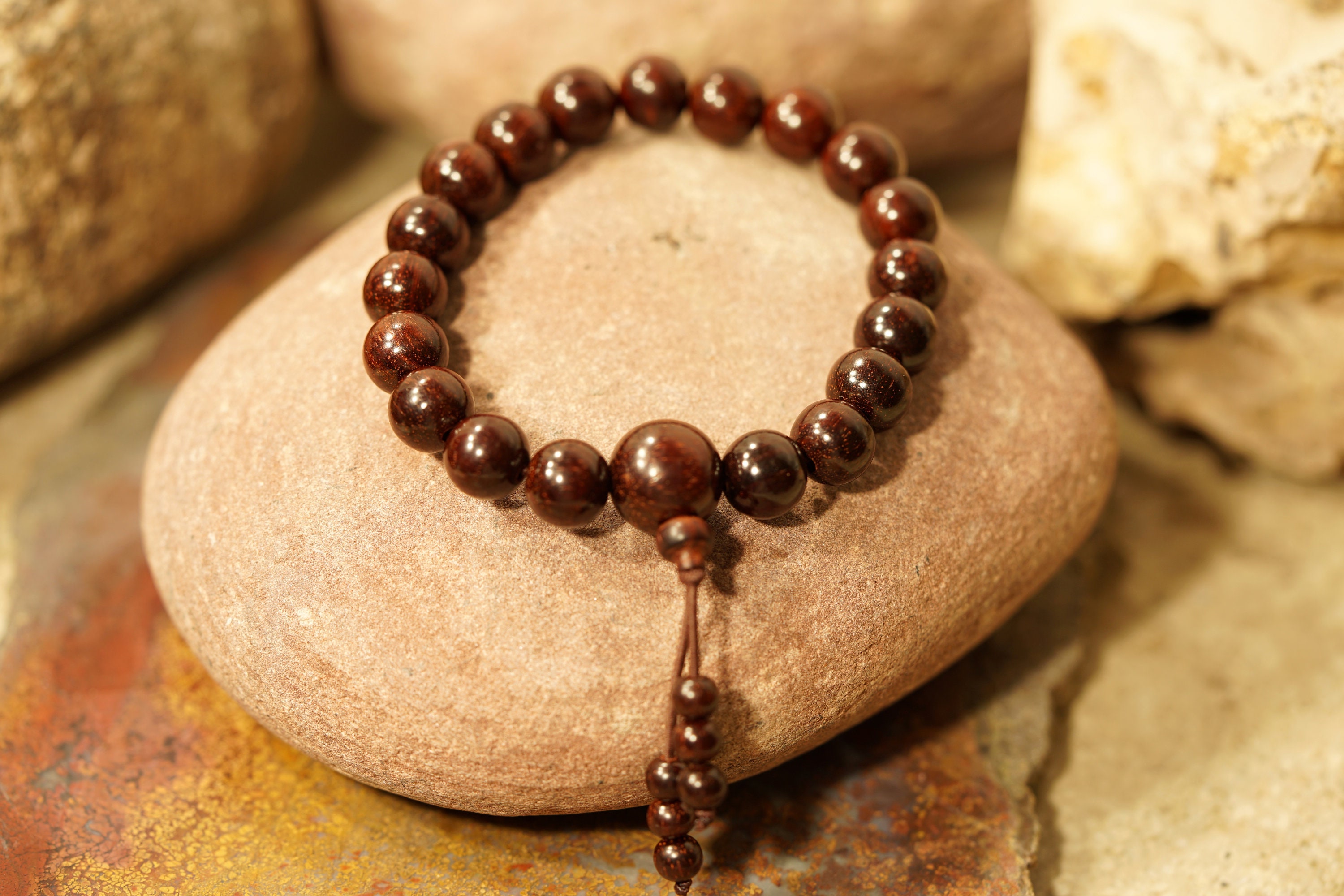 Buddhist sandalwood bracelet discount