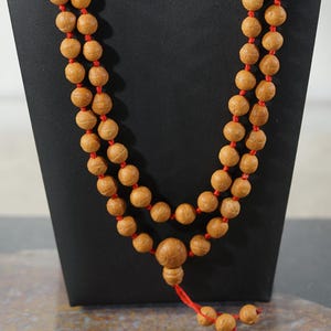 Nepal Bodhi Seed Mala • 10mm • 11mm • Small Bead Bodhi Mala • Knotted or Unknotted Bodhi Mala Beads • Mala • Nepalese Bodhi Mala • 5083