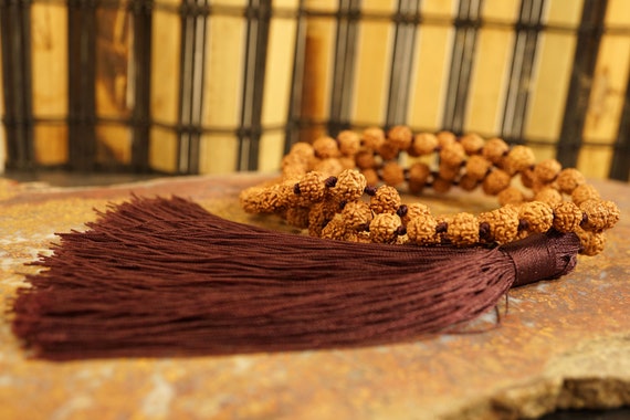 Hand knotted mala sale