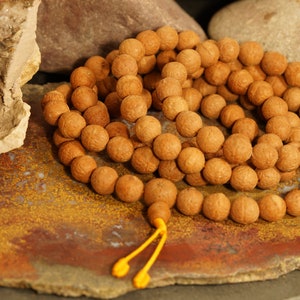 Large Nepalese Bodhi Seed Mala • 13mm • Phoenix Eye Mala • Buddhist Prayer Beads • Tibetan Mala • Bodhicitta Mala • Pu Ti Zi Beads • 3380