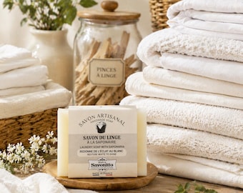 Sapone per bucato naturale con saponaria – Efficace smacchiatore – Ravviva i bianchi – Antimacchia – Delicato ed ecologico