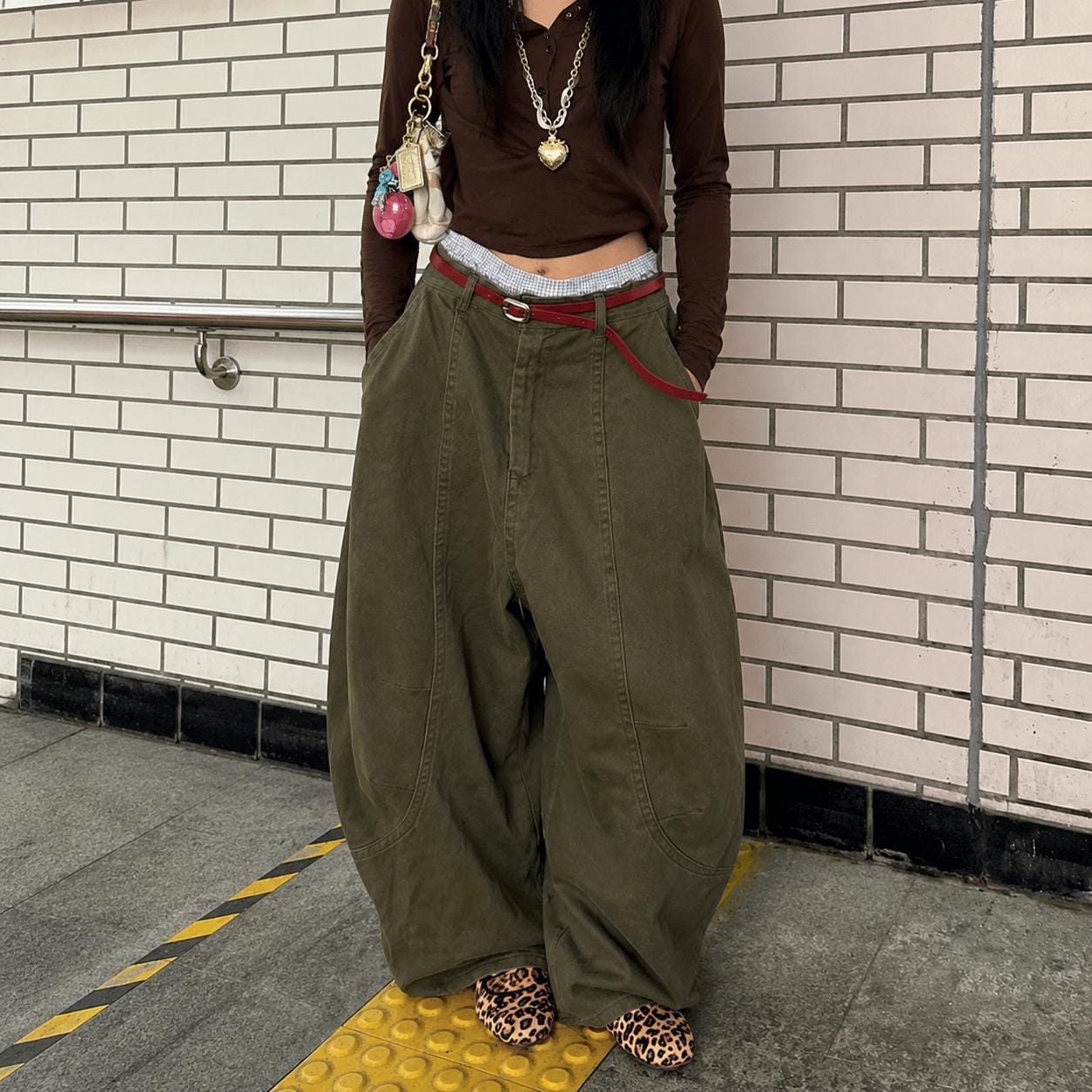 Green Baggy Jeans - Etsy