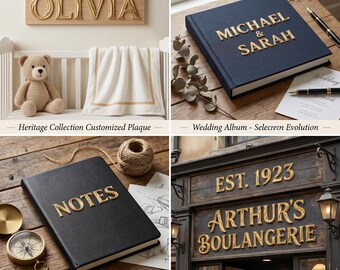 Custom Gold Name Letters: Liquid Gold Heritage Nursery Art (PNG Files)