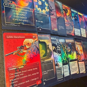 Custom Commander Deck Proxy - Full Foil Option!