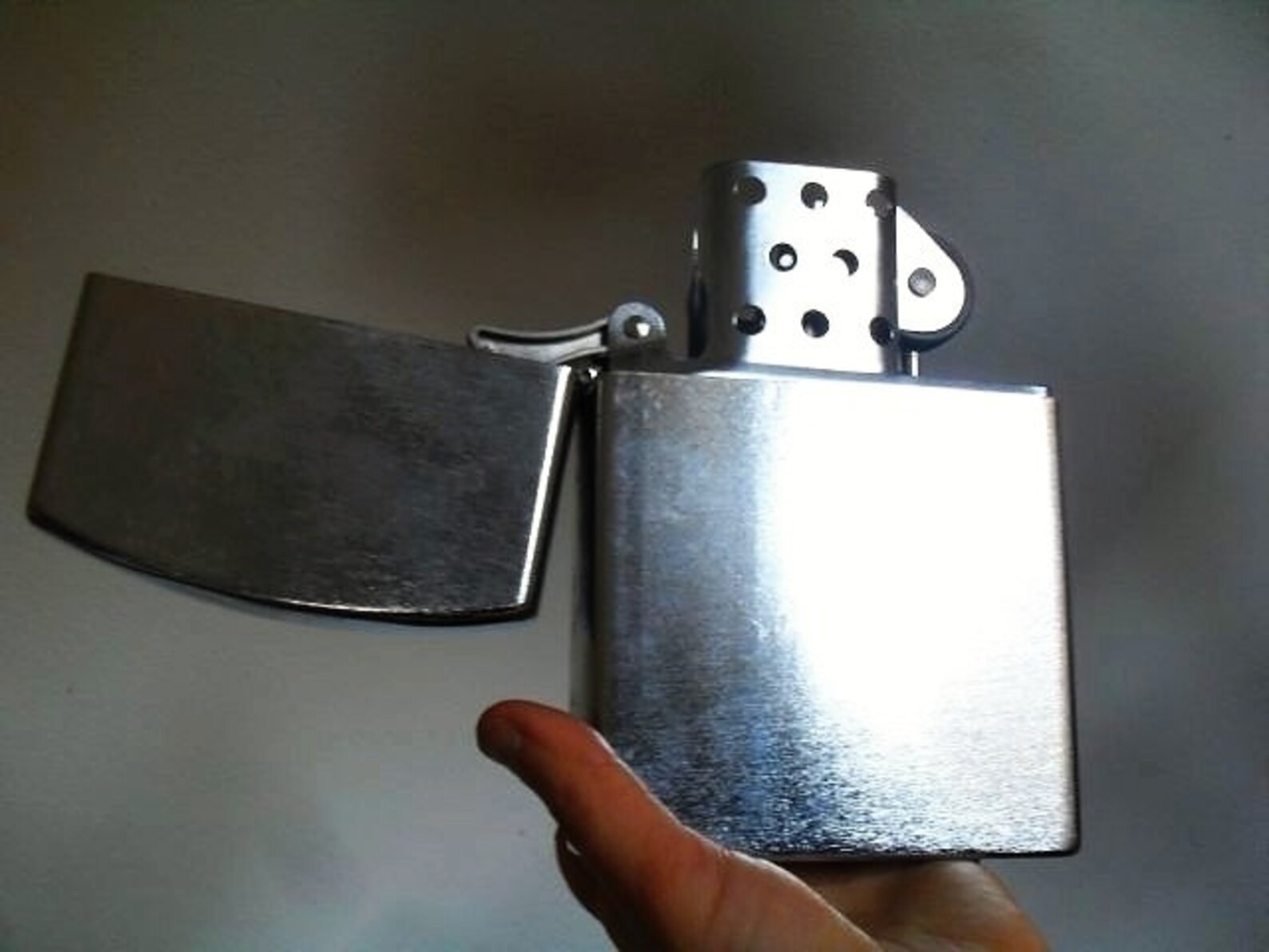 Jumbo Zippo . Giant Working Collectable Lighter Silver Metal Etsy