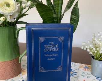 Les sœurs Bronte, Wuthering Heights et Jane Eyre, livre vintage de collection, édition 1985