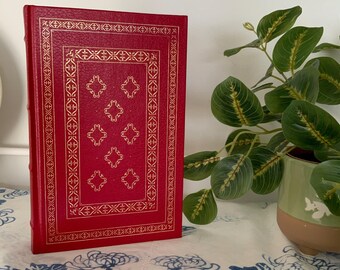 The Red and the Black - Stendhal, Franklin Library, 1/4 Leather Bound, Gold Gilt, 1981