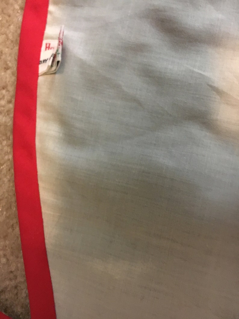 Vintage Christmas Tree Skirt By House Of Hatten Santa Tree Skirt