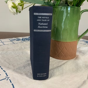 1937 Nathaniel Hawthorne Hardcover: Complete Novels & Tales