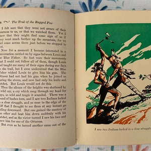 Livre vintage, The Trail Of The Ragged Fox par Pitt L. Fitzgerald, imprimé en 1930, livre de collection image 9