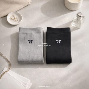 LEVLO Calzini K-Drama Mama – 1 Paio Unisex, Cotone, Regalo Per Mamma