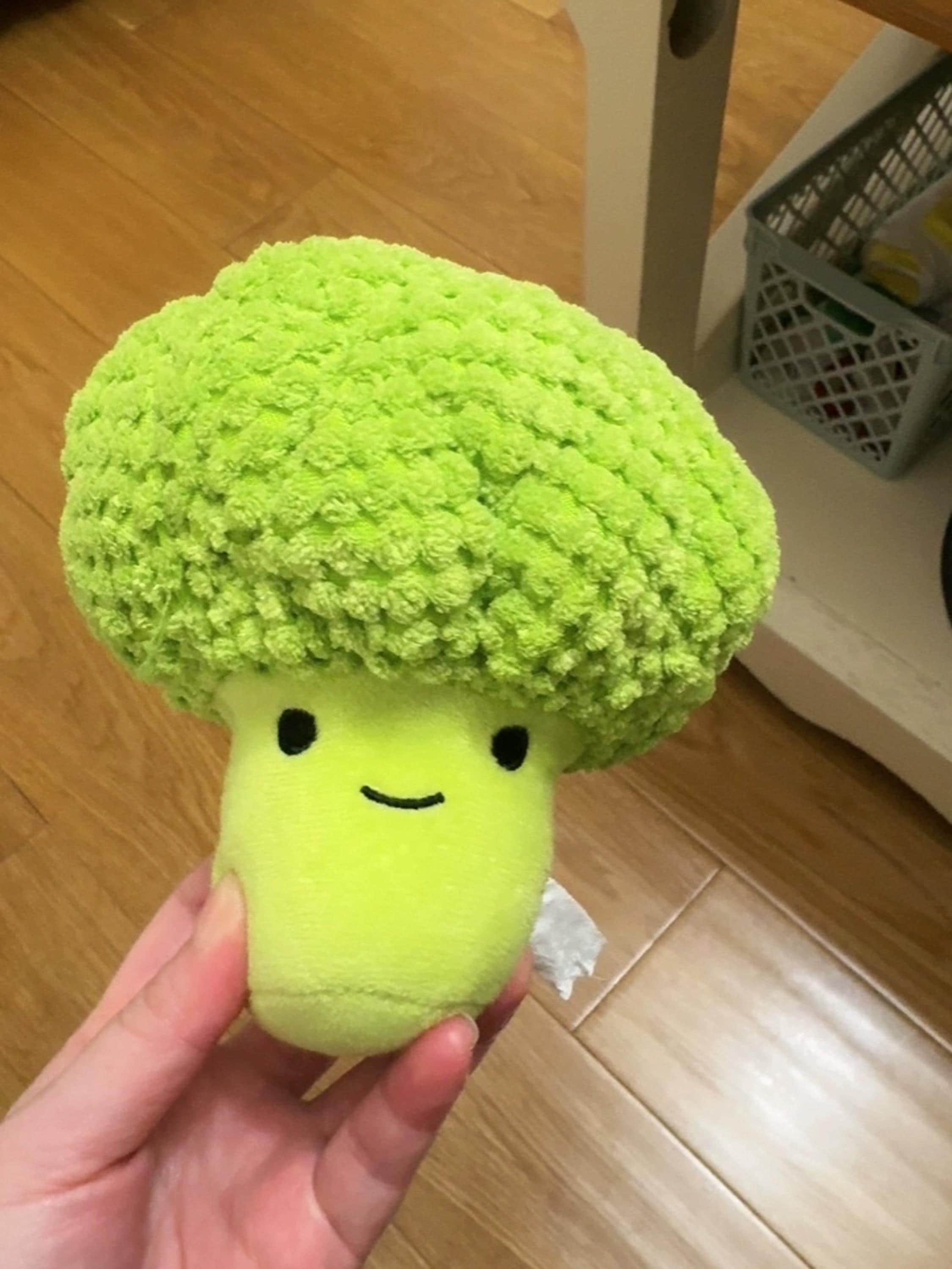 Kawaii Broccoli Plush Toy: Vegetable Stuffed Animal, Desk Decor - Etsy