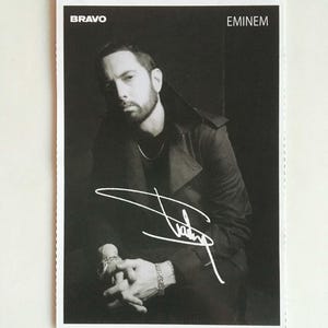Eminem & Cardi B Collectible Card - Bravo Bulgaria 2020