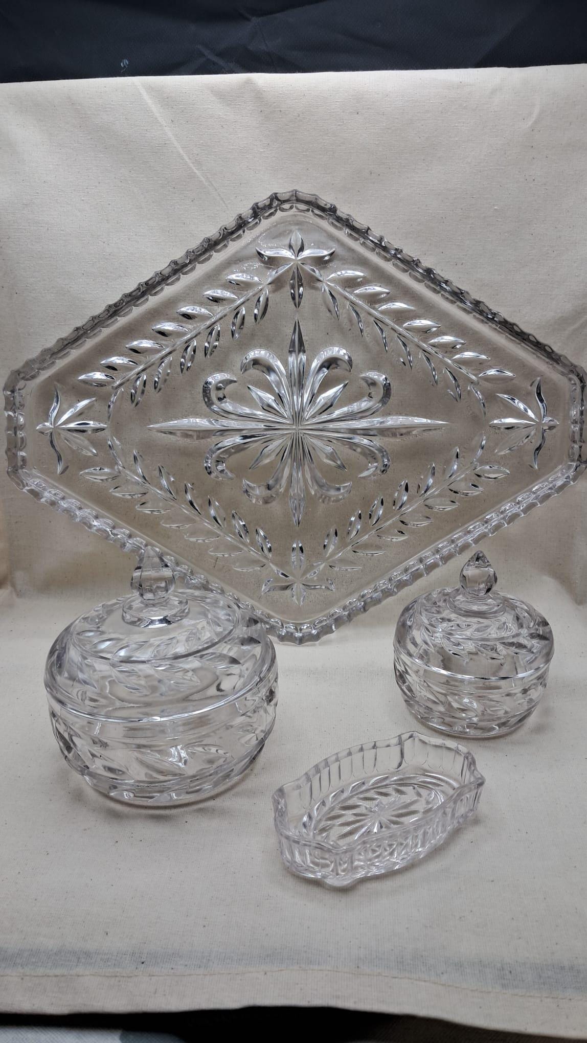 white christmas dresses Art Deco Blue Glass Dressing Table Set  Tort And Tiger
