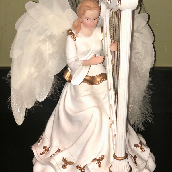 Starlight fibre optic christmas angels