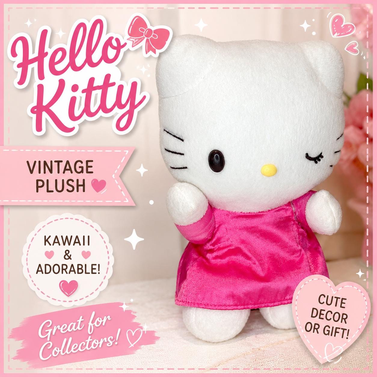 1976 Hellow Kitty - Etsy