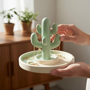 3d cactus jewelry holder - Etsy.de