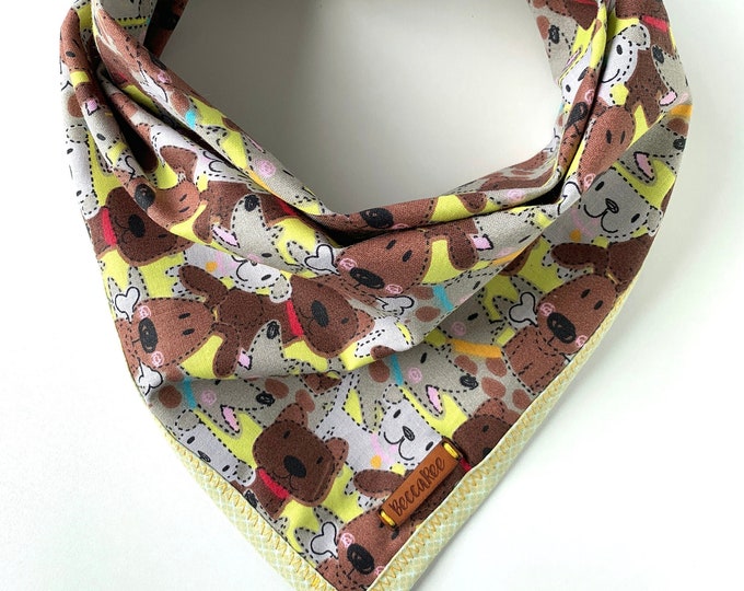 The Brown Puppy Dog Bandana (Classic Size)