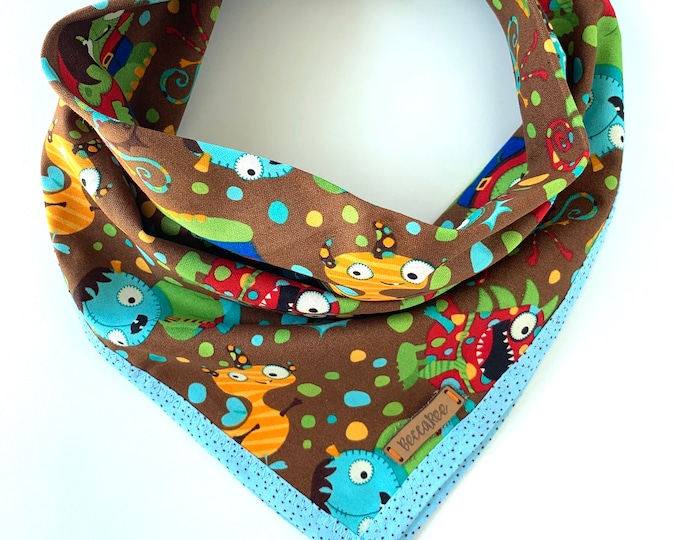 The Little Brown Monster Dog Bandana (Classic Size)