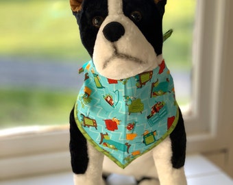 The Little Green Monster Dog Bandana (Classic Size)