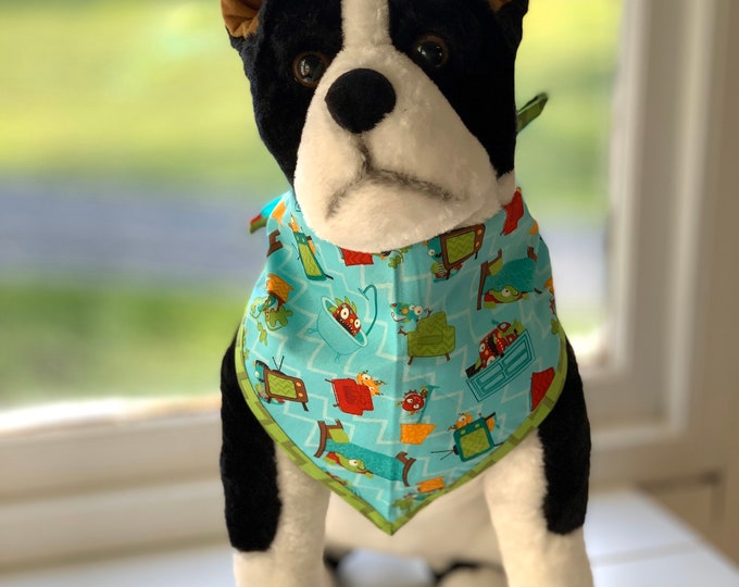 The Little Green Monster Dog Bandana (Classic Size)