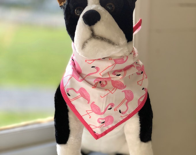 The Pink Flamingo Dog Bandana (Classic Size)