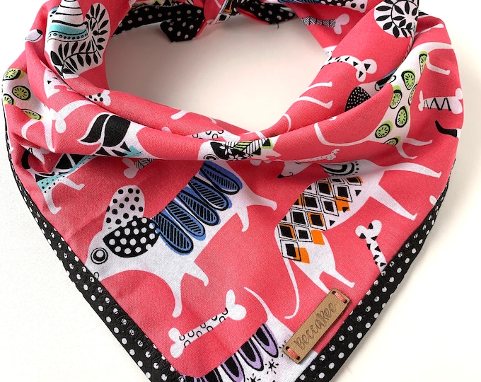 The Pink Puppy Dog Bandana (Classic Size)