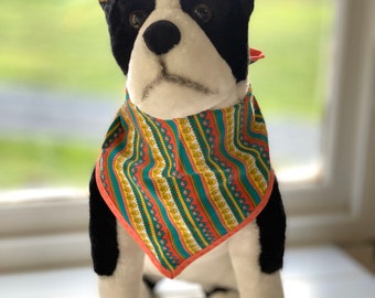 The Happy Stripe Dog Bandana (Classic Size)