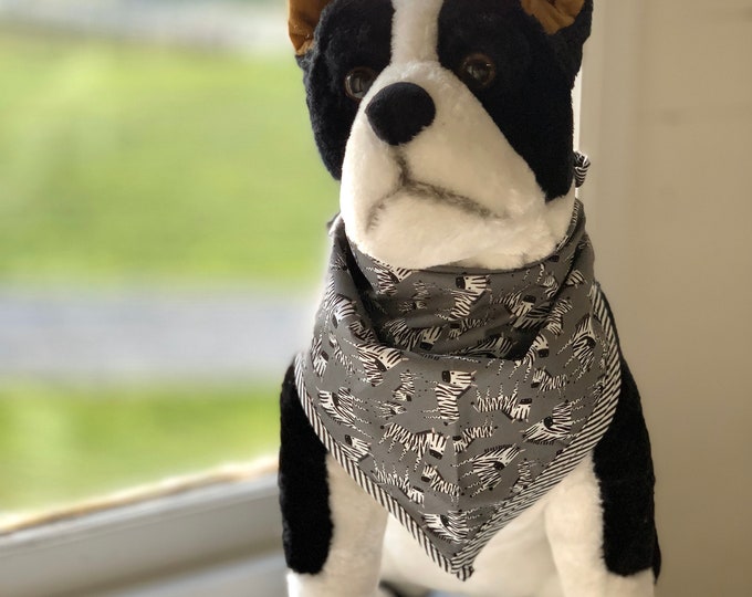 The Zebra Dog Bandana (Classic Size)