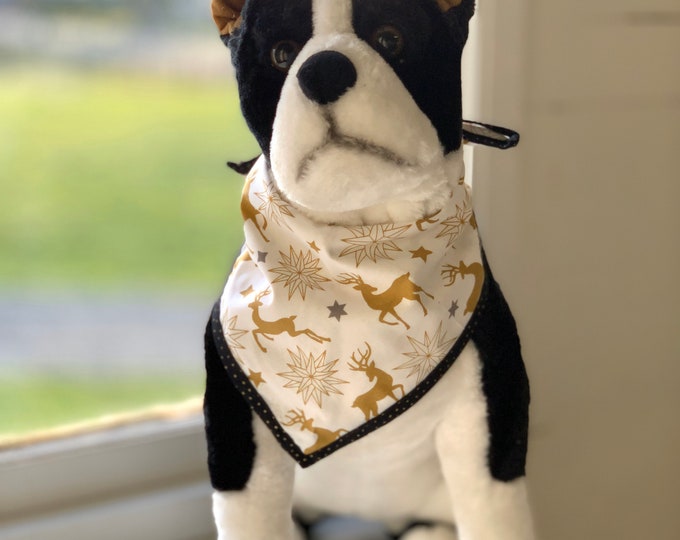 The Christmas Reindeer Dog Bandana (Classic Size)
