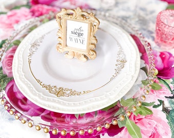 Mantel Imprimible / 12x18 / Floral / Flores Rosas / Descarga Digital / Mantel de Flores / Romántico