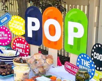 Imprimible para el Día del Padre (30 x 45 cm) / Pop / Fiesta del Día del Padre / Fondo del Día del Padre / Celebración del Día del Padre