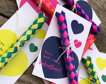 Trampa de dedo San Valentín / San Valentín imprimible / San Valentín digital / Aula San Valentín / Regalos del Día de San Valentín