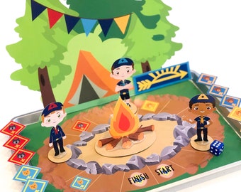 TRAVEL GAME, Scout Camp Game, Car Game, Digital