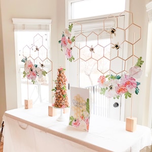 BEE Party Backdrop