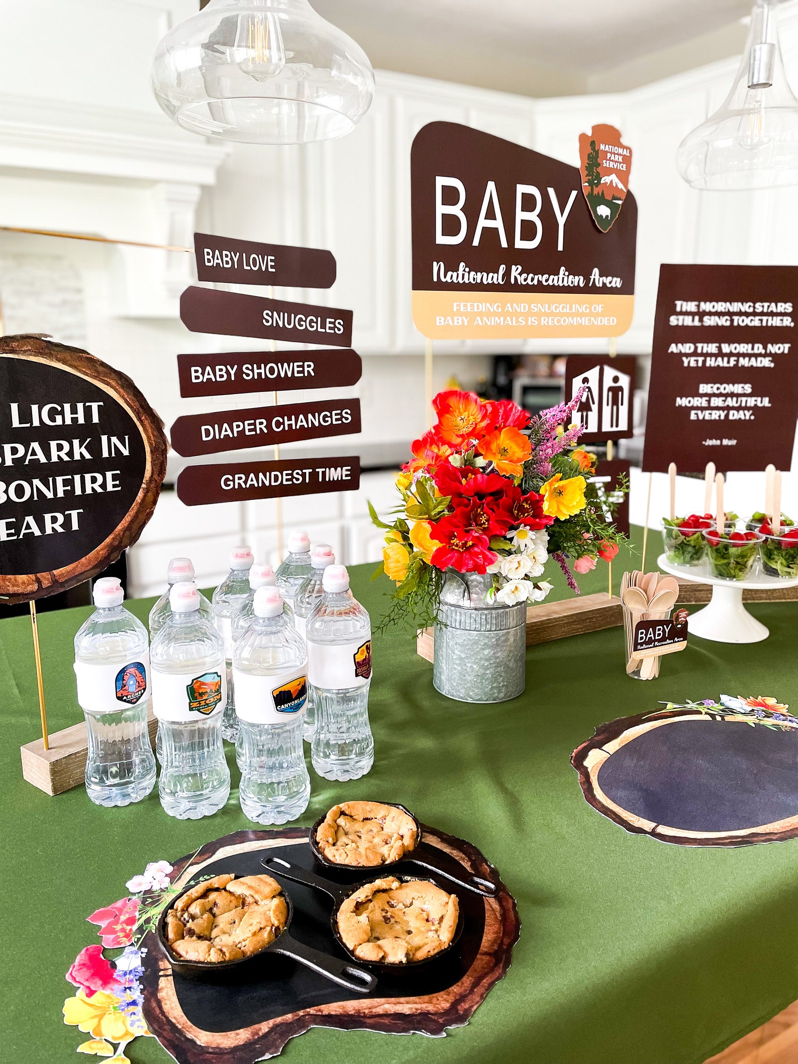 National Park Baby Shower / Printable Baby Shower / Baby Etsy