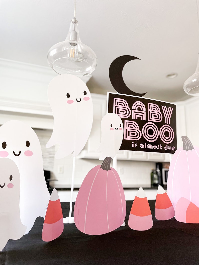 Girl / Halloween Baby Shower / Ghost Baby Shower / Fall Baby Etsy