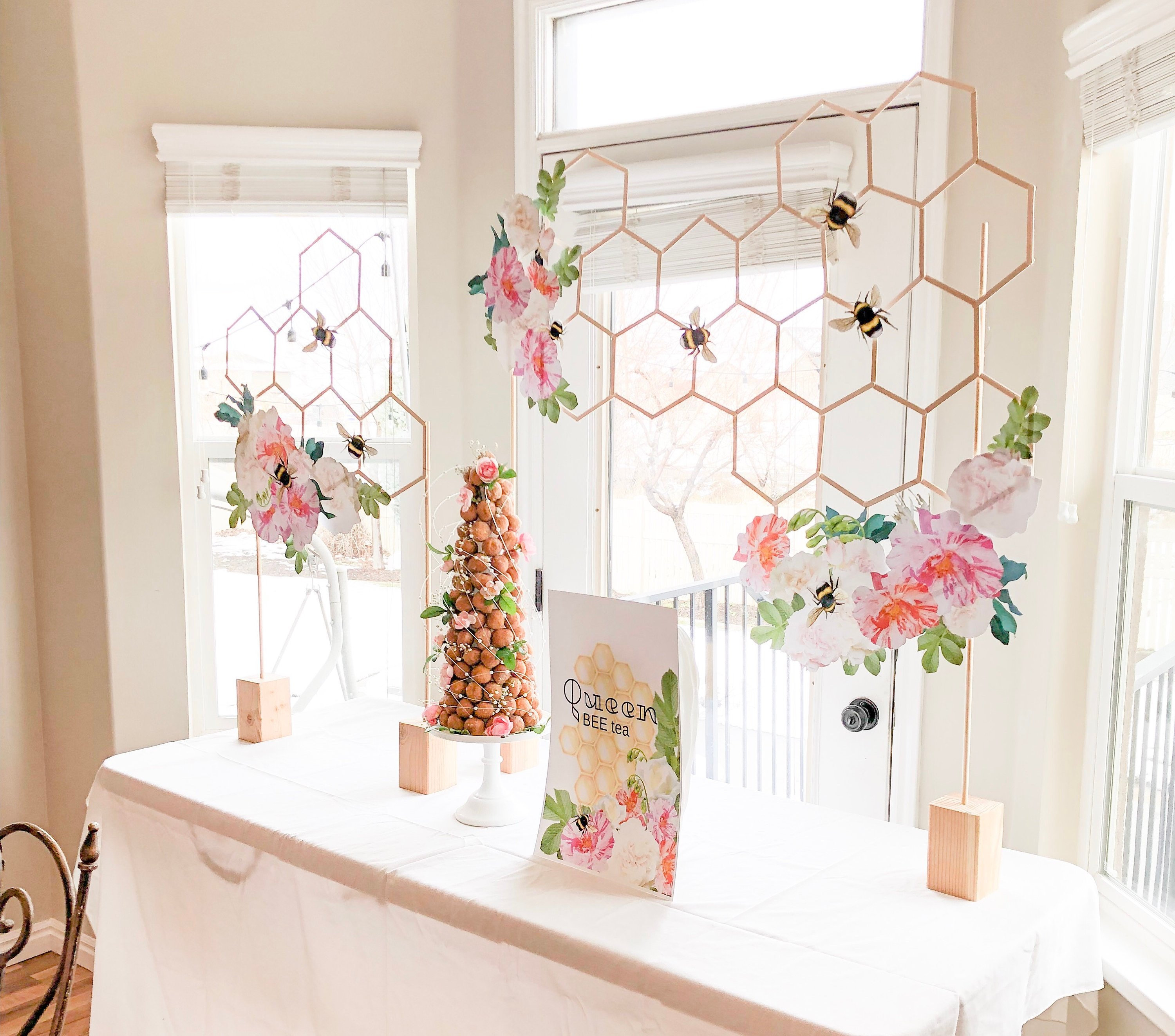 Bee Party Backdrop Etsy