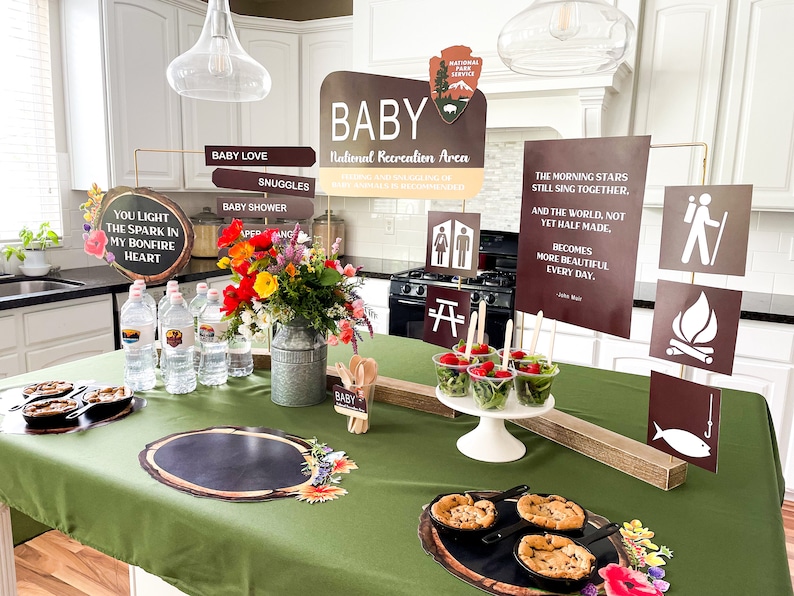 National Park Baby Shower / Printable Baby Shower / Baby Etsy