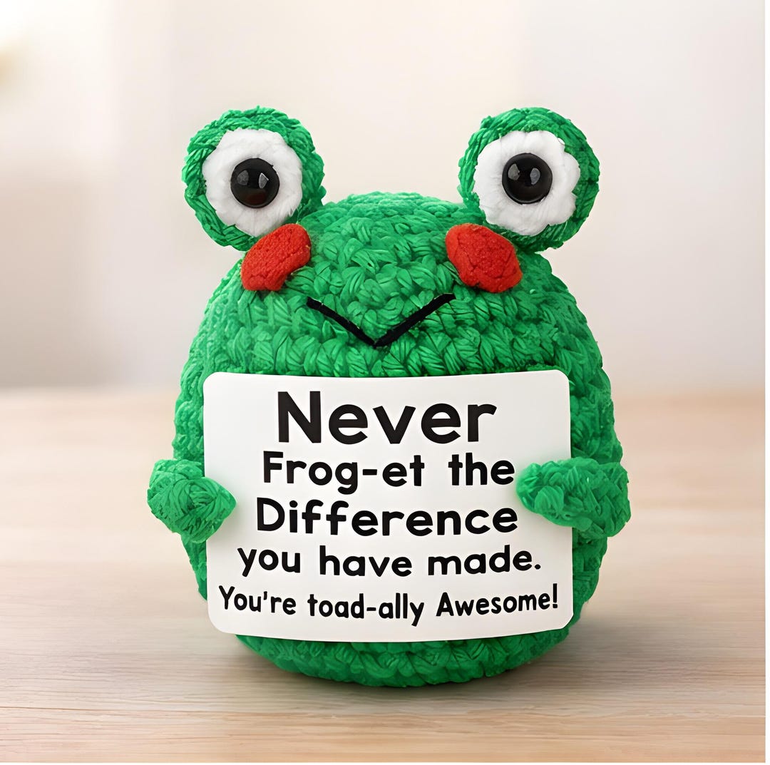 Positive Toad Positive Frog Emotional Support Gift | You're Toad-ally Awesome Gift ...