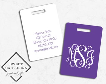 Free-2 Black Girl Magic Logo Luggage Tag 3D Print Leather Travel Bag ID Card