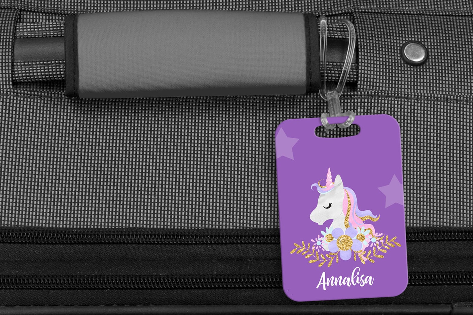 Luggage Tag Personalized Bag/luggage Tag Kids Backpack Tag Etsy