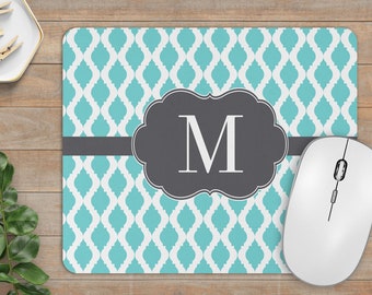 Custom Mousepad | Personalized Mousepad | Monogram Mousepad | Mousepad Gift | Lattice Mousepad | Lattice Monogram