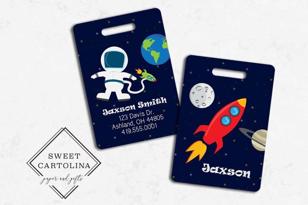 Luggage Tag Personalized Bag/luggage Tag Kids Backpack Tag Diaper Bag Tag Custom Bag Tag Travel