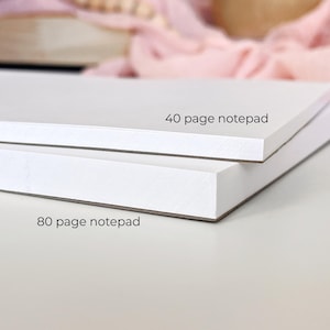 Your Logo Here, Personalized Business Notepad, Custom Business Notepad, Personalized Stationery, Office Writing Pad, Your Logo Here afbeelding 6