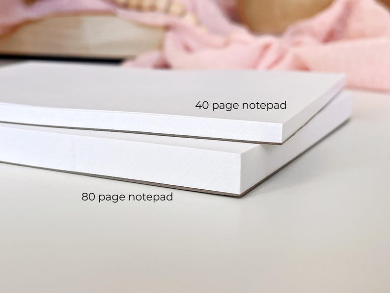 Your Logo Here, Personalized Business Notepad, Custom Business Notepad, Personalized Stationery, Office Writing Pad, Your Logo Here afbeelding 6